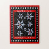 Aanval van de Snowflake Zombies Puzzel Legpuzzel (Verticaal)