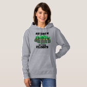 AANVAL VAN DE STROOM HOODIE (Voorkant volledig)