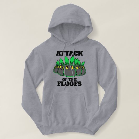 AANVAL VAN DE STROOM HOODIE (Design voorkant)