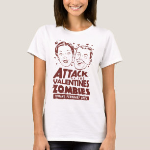 Aanval van de Valentijnse  Zombies T-shirt