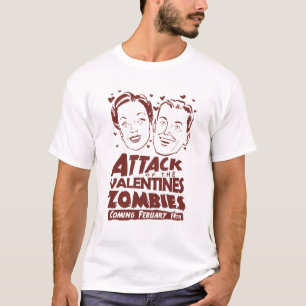 Aanval van de Valentijnse  Zombies T-shirt