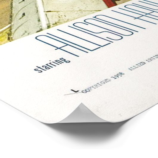 Aanval van de vrouwen van 50 meter poster (Hoek)