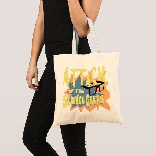 Aanval van de Wetenschappers Tote Bag (Voorkant (product))