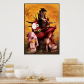 Aanval van het Poster van de Mannen van de Hete Do (Keuken)