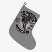 Aanval van het Team van de Sport van de Speler van Grote Kerstsok (Voorkant (Hangend))