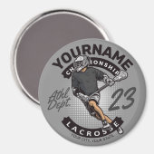 Aanval van het Team van de Sport van de Speler van Magneet (Voorkant / Achterkant)