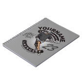 Aanval van het Team van de Sport van de Speler van Notitieboek (Linkerzijde)