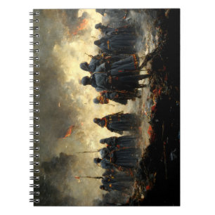 Aanvallen op de plaats notitieboek