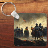 Aanvallen op de plaats sleutelhanger (Voorkant)