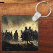 Aanvallen op de plaats sleutelhanger (Achterkant)