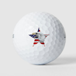 Aanvallen op Eagle, de Amerikaanse vlag, patriotti Golfballen