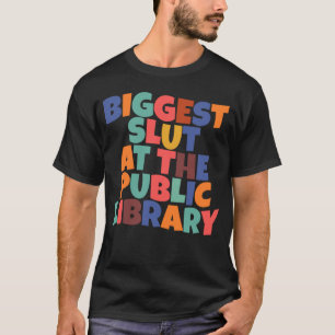 Aanvallend ~ Openbare bibliotheek T-shirt