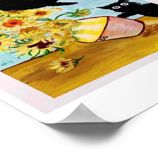 Aanvallend van Gogh Poster (Hoek)