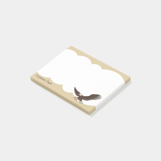 Aanvallende Adelaar Post-it® Notes (Schuin)