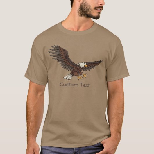 Aanvallende Adelaar T-shirt (Voorkant)