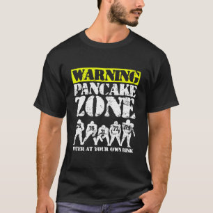 Aanvallende lijn voetbal lijn t-shirt