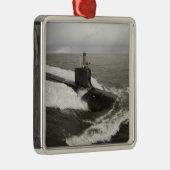 Aanvalsonderzeeër van de klasse Virginia Metalen Ornament (Rechts)