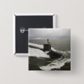 Aanvalsonderzeeër van de klasse Virginia Vierkante Button 5,1 Cm (Voorkant /achterkant)