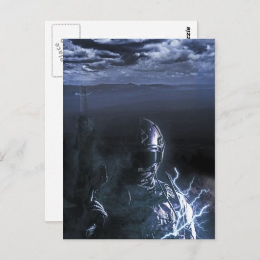 Aanvang Toewijzing Kunstwerk nr. 1 Briefkaart (Voorkant / Achterkant)