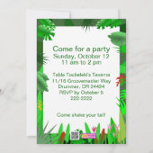 Aanvangsdagen in bomen Aangepaste feestdagen Kaart (Achterkant)