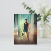 Aanvangskarakter nr. 3 briefkaart (Staand voorkant)