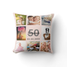 Aanvankelijke foto collage roos gouden zwarte roze