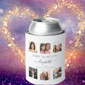 Aanvankelijke foto collage zwarte witte vrienden blikjeskoeler