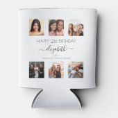 Aanvankelijke foto collage zwarte witte vrienden blikjeskoeler (Voorkant)