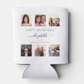 Aanvankelijke foto collage zwarte witte vrienden blikjeskoeler (Achterkant)