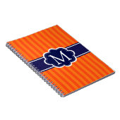 Aanvankelijke Monogram van de Douane van oranje Notitieboek (Rechterzijde)