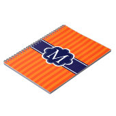 Aanvankelijke Monogram van de Douane van oranje Notitieboek (Linkerzijde)
