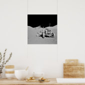 Aanvoerplaats van Apollo 17 Taurus-Littrow Poster (Keuken)