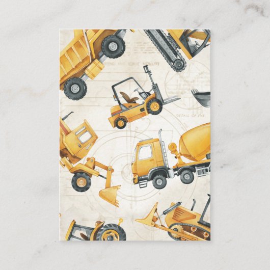 Aanvraag bouwboek Baby invoegen Informatiekaartje (Achterkant)