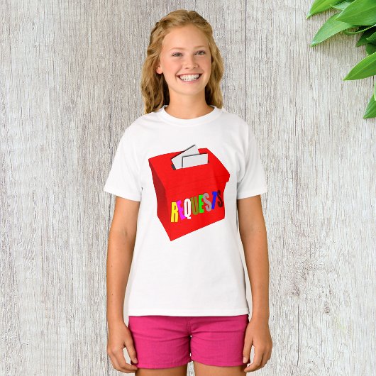 Aanvraag Box Meisjes T-shirt