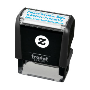 Aanvraag documentReview + Aangepaste naam Zelfinktende Stempel