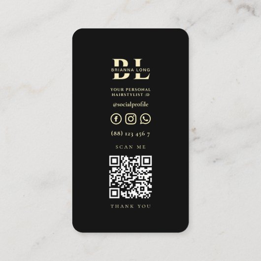 Aanvraag: Earthangel Esthetics Glow Script Visitekaartje (Achterkant)