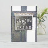 AANVRAAG VAN TREINSTATION (Staand voorkant)