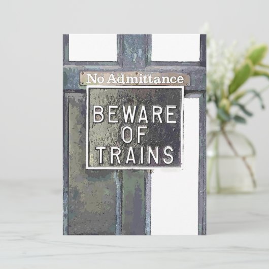 AANVRAAG VAN TREINSTATION (Staand voorkant)