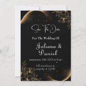 Aanvraag van uw aanwezigheid: bruiloft uitnodiging (Voorkant)