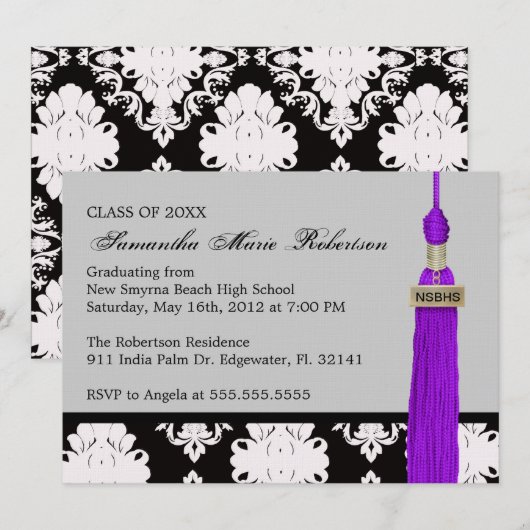 Aanvraag voor aangepaste Afstuderen Kaart (Voorkant / Achterkant)