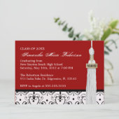 Aanvraag voor aangepaste Afstuderen Kaart (Staand voorkant)