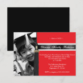 Aanvraag voor aangepaste Afstuderen Kaart (Voorkant / Achterkant)