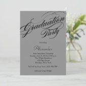 Aanvraag voor aangepaste graduatiepartij kaart (Staand voorkant)