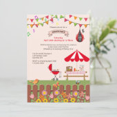 Aanvraag voor aangepaste tuinbouwpartij kaart (Staand voorkant)