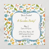 Aanvraag voor aangepaste tuinbouwpartij kaart (Voorkant / Achterkant)