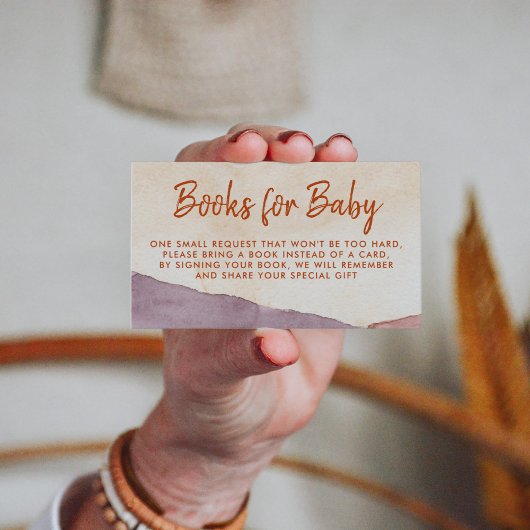 Aanvraag voor Abstracte woestijn van Boho en Sunsh Informatiekaartje