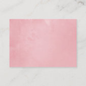 Aanvraag voor Baby shower in het Aufsichtsboek Bur Informatiekaartje (Achterkant)