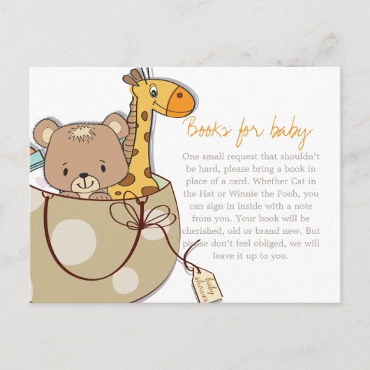 Aanvraag voor Baby shower van babydierentransport Uitnodiging Briefkaart (Voorkant)