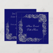 Aanvraag voor Elegant Party Kaart (Voorkant / Achterkant)