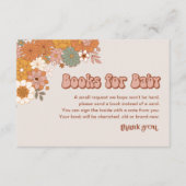 Aanvraag voor Groovy Baby Book Informatiekaartje (Voorkant)